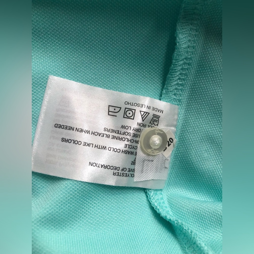 NWT Aqua Sleeveless Golf Shirt - Picture 5 of 10